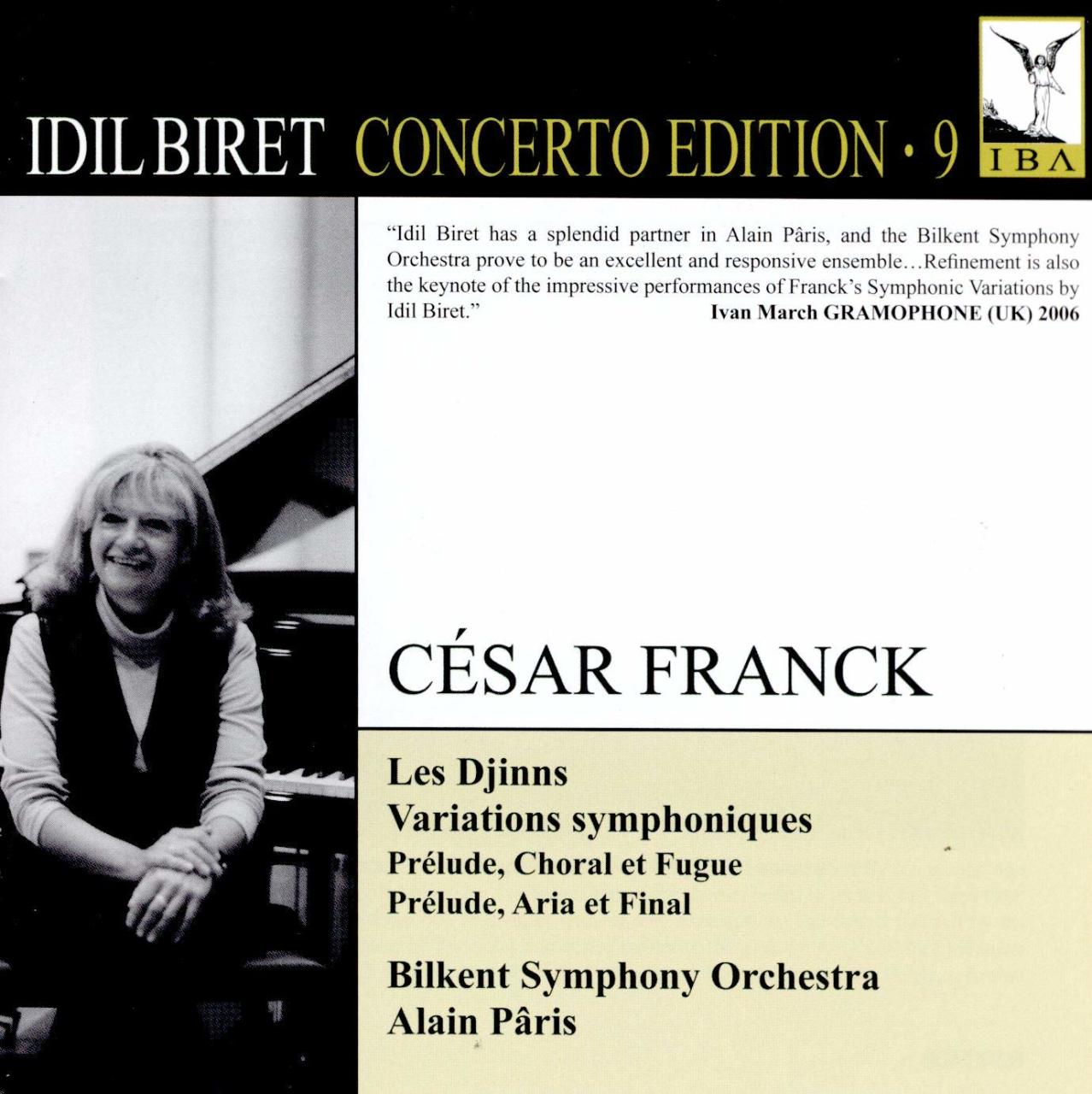 İDİL BİRET CONCERTO EDITION 9 FRANCK (2020) - CD SIFIR