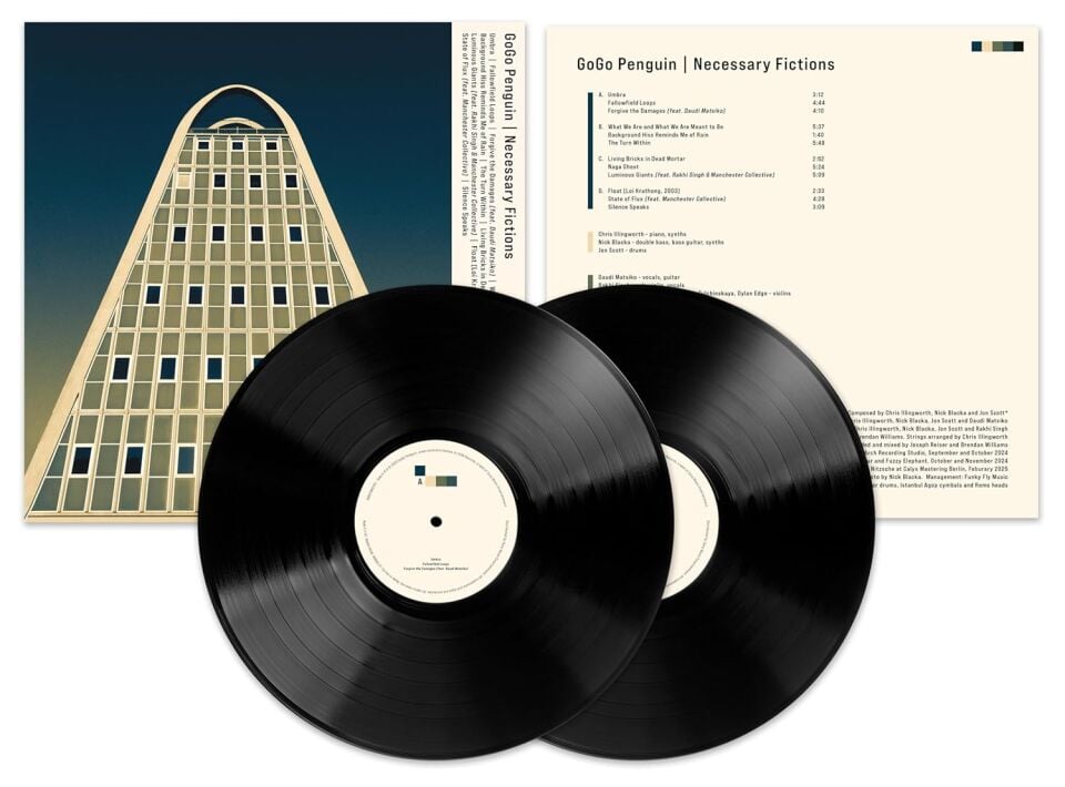 GOGO PENGUIN - NECESSARY FICTIONS (2025) - LP CONTEMPORARY JAZZ SIFIR PLAK