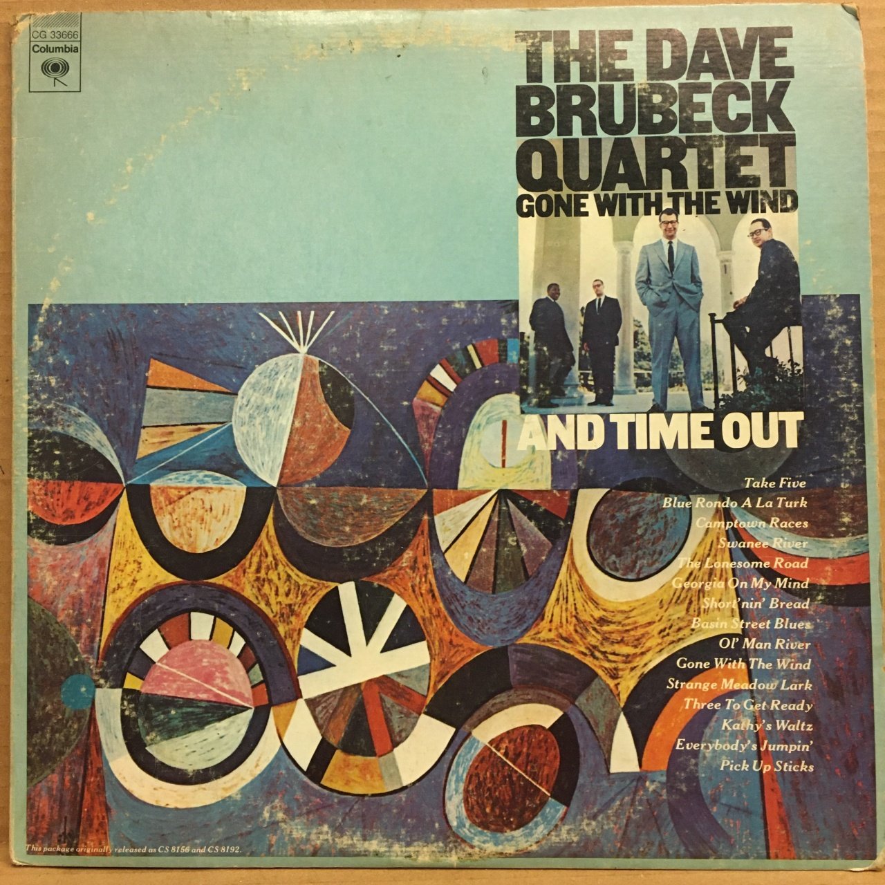 DAVE BRUBECK QUARTET - GONE WITH THE WIND / TIME OUT 2.EL 2PLAK