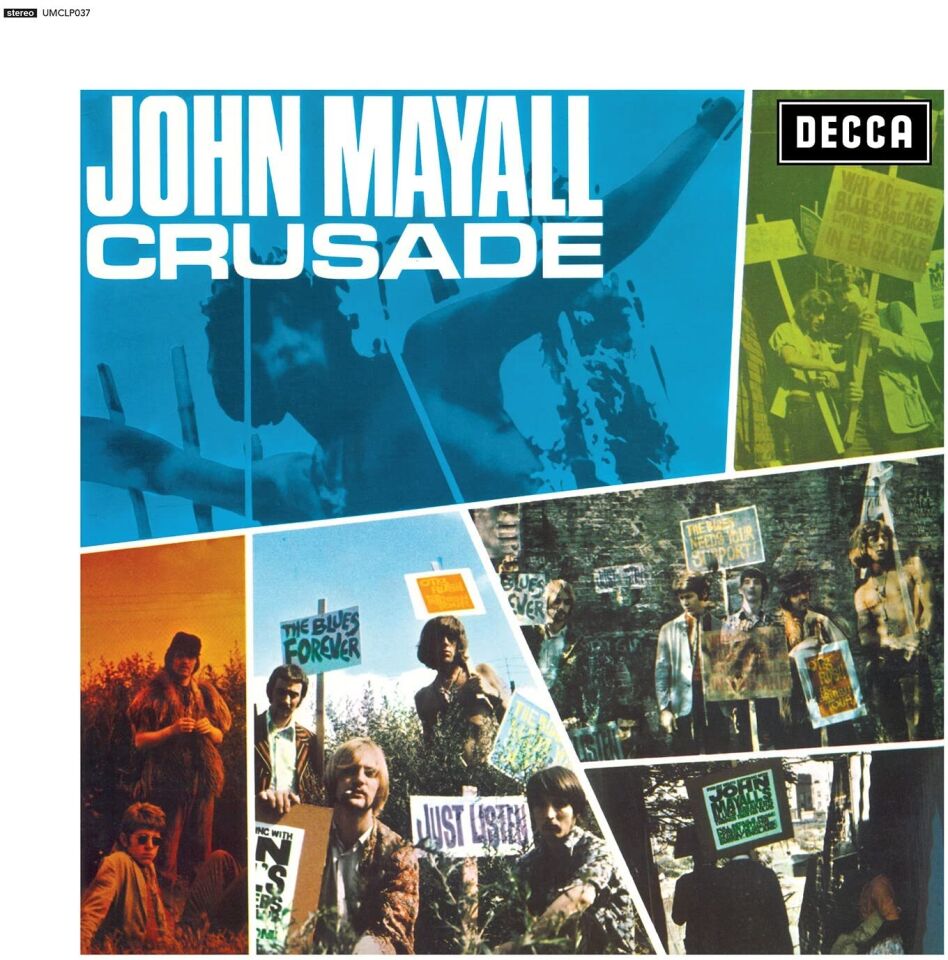 JOHN MAYALL & THE BLUESBREAKERS - CRUSADE (1967) - LP 180GR 2023 EDITION SIFIR PLAK