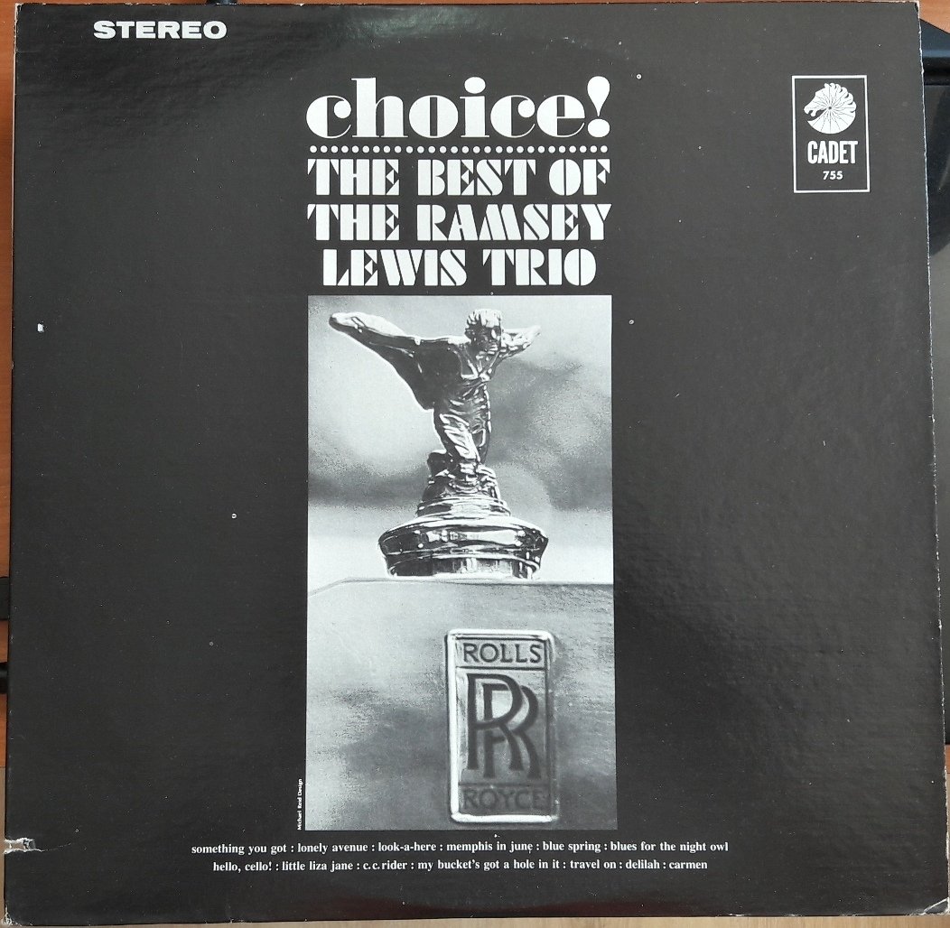 RAMSEY LEWIS TRIO - BEST OF CHOICE! - PLAK 2.EL