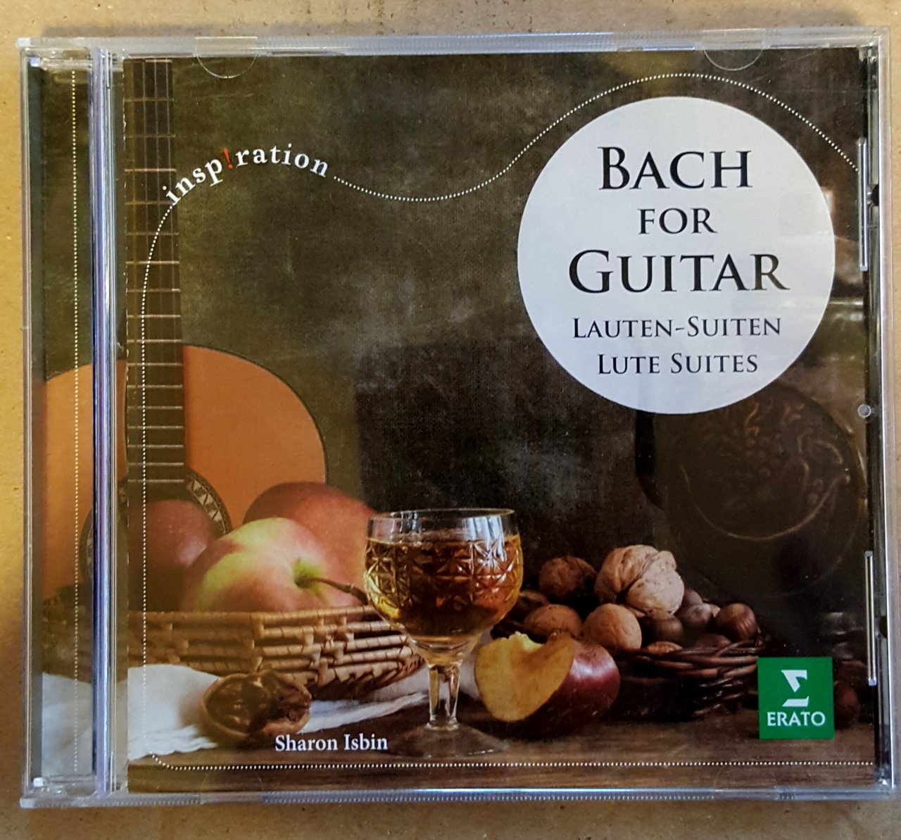 SHARON ISBIN - BACH FOR GUITAR / LUTE SUITES (1989) - CD 2015 EDITION 2.EL