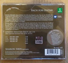 SHARON ISBIN - BACH FOR GUITAR / LUTE SUITES (1989) - CD 2015 EDITION 2.EL