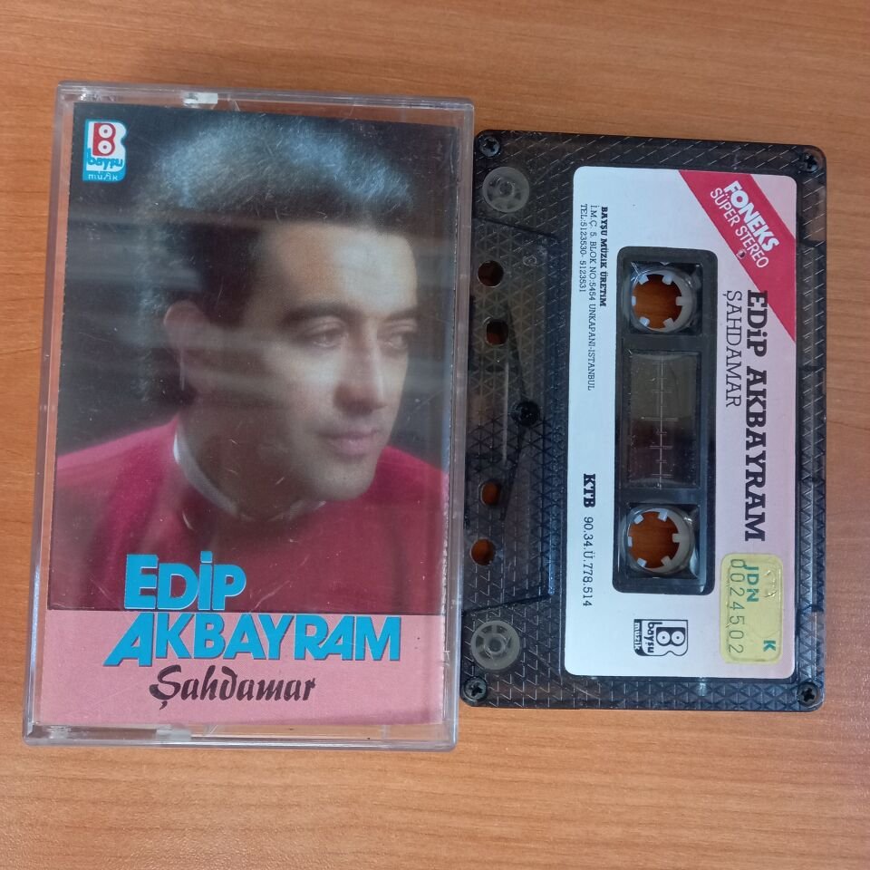 EDİP AKBAYRAM - ŞAHDAMAR (1990) - KASET 2.EL