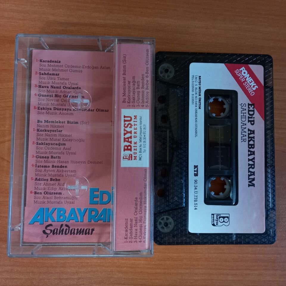 EDİP AKBAYRAM - ŞAHDAMAR (1990) - KASET 2.EL