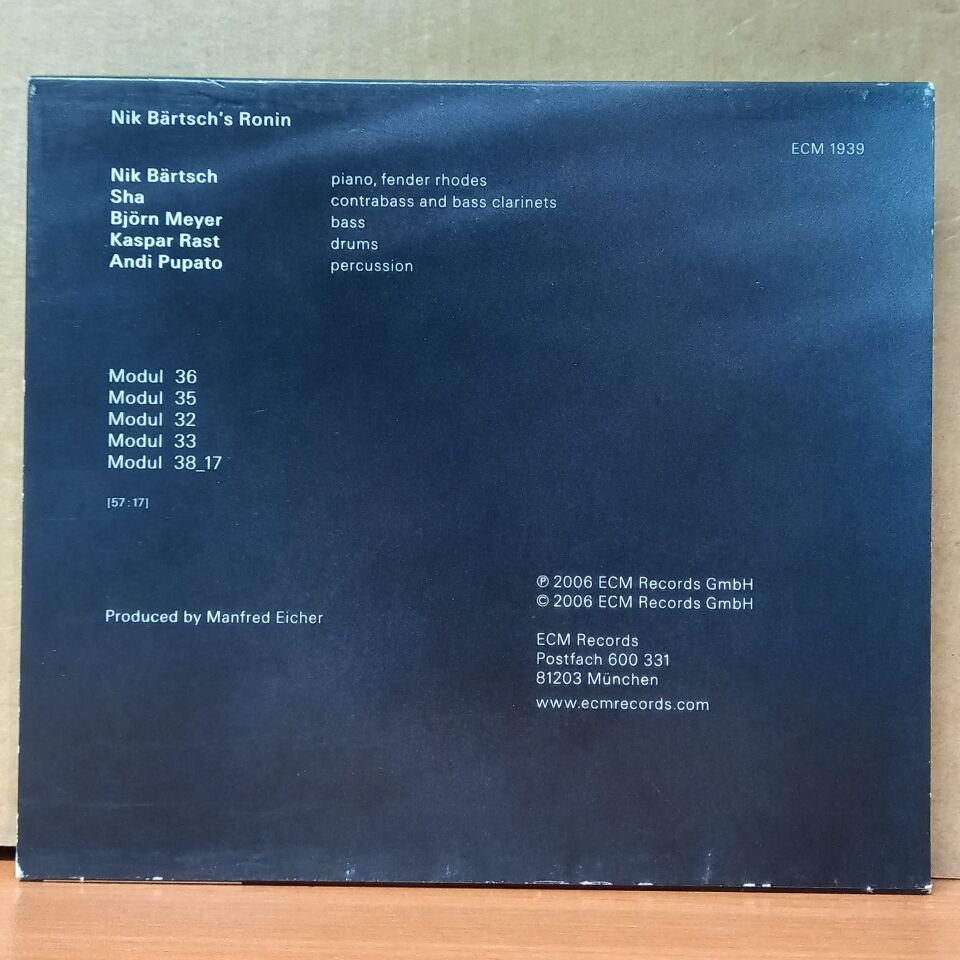 NIK BARTSCH'S RONIN - STOA (2006) - CD 2.EL