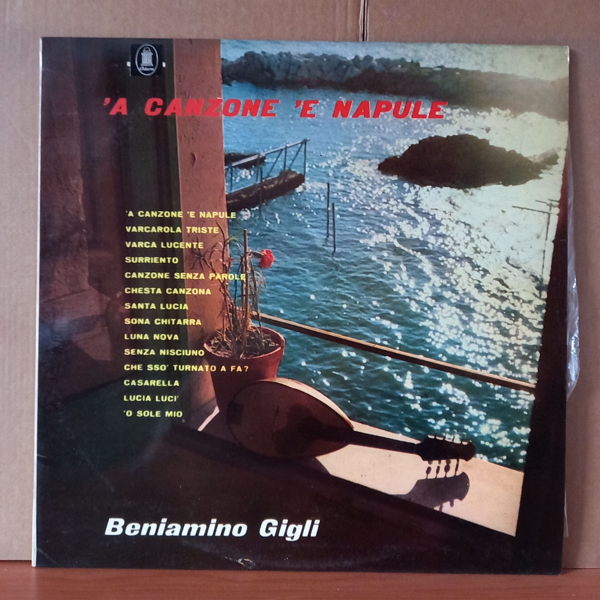 BENIAMINO GIGLI – 'A CANZONE 'E NAPULE (1964) - LP 2.EL PLAK