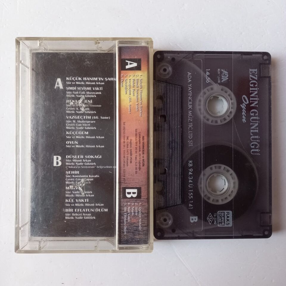 EZGİNİN GÜNLÜĞÜ - OYUN (1994) - KASET 2.EL