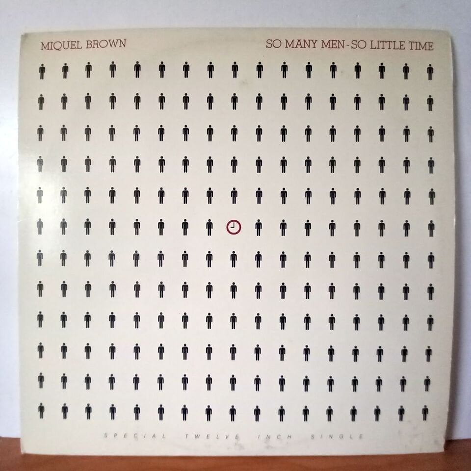 MIQUEL BROWN – SO MANY MEN - SO LITTLE TIME (1983) - LP MAXI SINGLE 2.EL PLAK