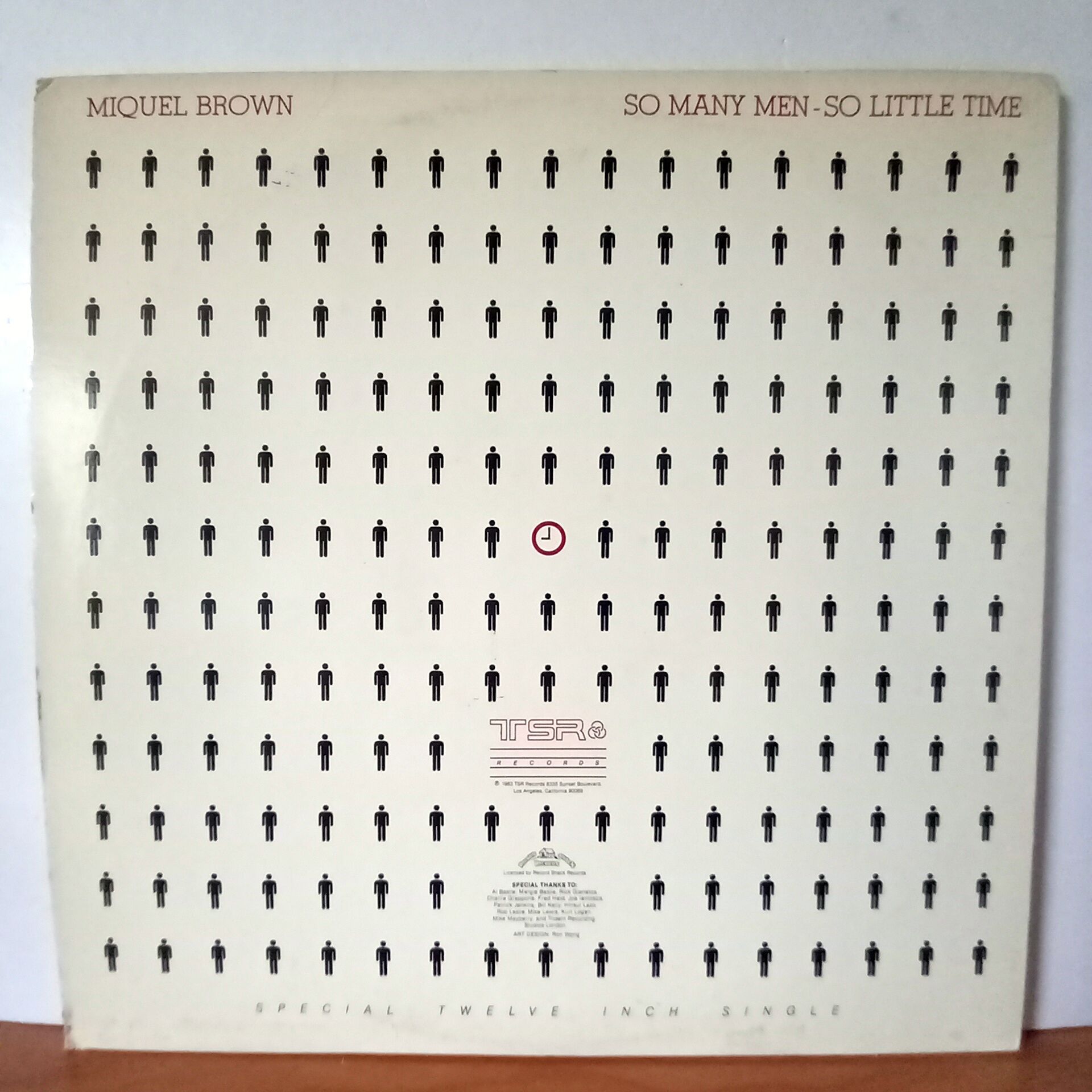 MIQUEL BROWN – SO MANY MEN - SO LITTLE TIME (1983) - LP MAXI SINGLE 2.EL PLAK