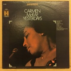 CARMEN MCRAE - YESTERDAYS 1968 2.EL PLAK