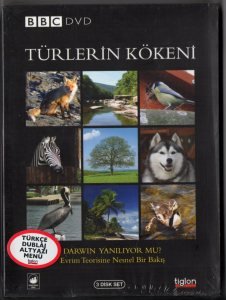 TÜRLERİN KÖKENİ DARWIN - BBC Belgeseli - 3DVD SIFIR