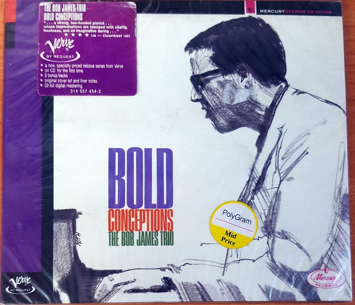 THE BOB JAMES TRIO - BOLD CONCEPTIONS (1963) 1998 REISSUE DIGIPACK CD SIFIR