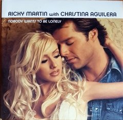 RICKY MARTIN - NOBODY WANTS TO BE LONELY (2001) COLUMBIA PROMO SINGLE CD 2.EL