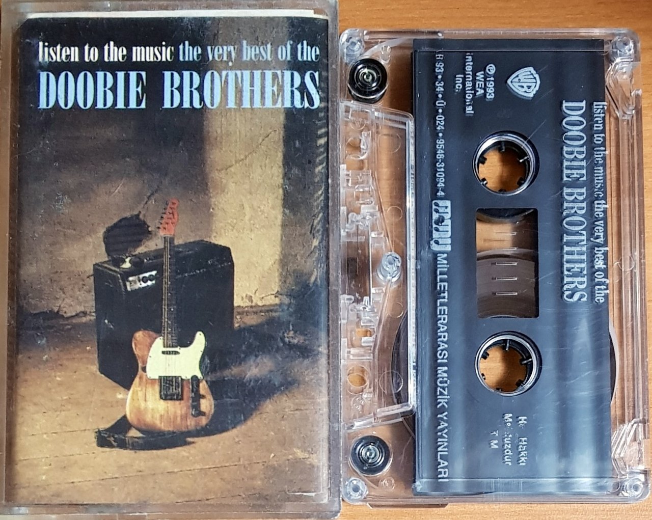 THE DOOBIE BROTHERS - LISTEN TO THE MUSIC / THE VERY BEST OF (1993) MMY KASET 2.EL