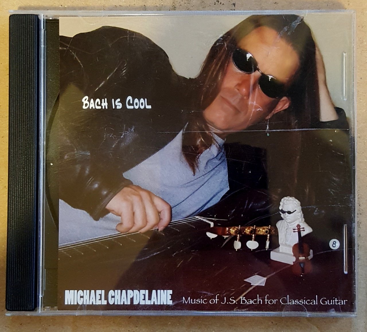 MICHAEL CHAPDELAINE - BACH IS COOL / LUTE SUITES(2004) - CD KLASİK GİTAR 2.EL
