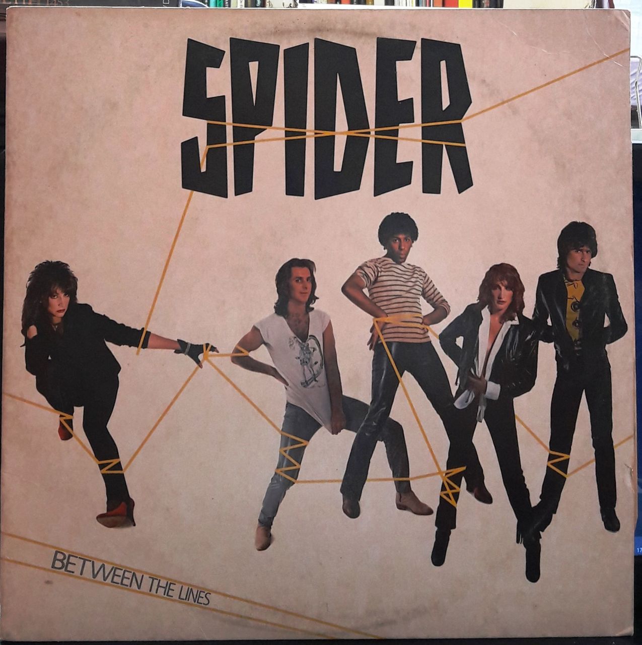 SPIDER - BETWEEN THE LINES (1981) - PLAK 2.EL