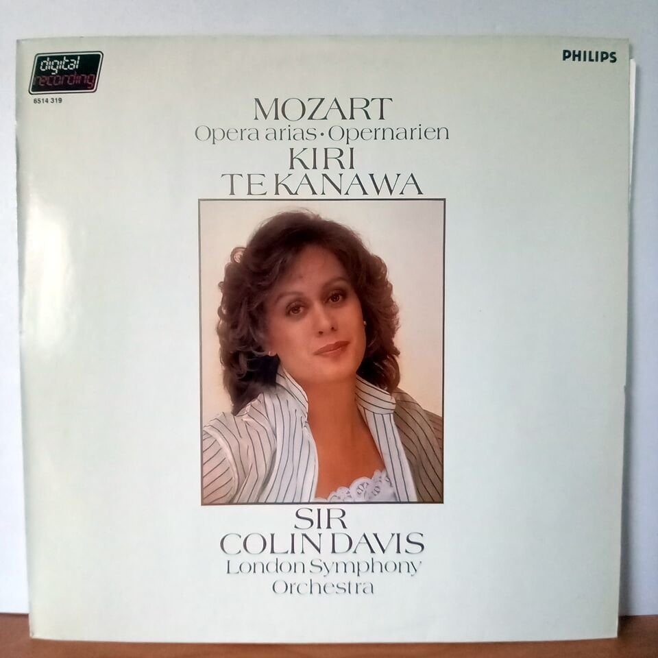 MOZART - KIRI TE KANAWA, SIR COLIN DAVIS, LONDON SYMPHONY ORCHESTRA – OPERA ARIAS / OPERNARIEN (1983) - LP 2.EL PLAK