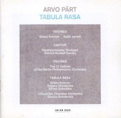 ARVO PART TABULA RASA (1984) - CD GIDON KREMER KEITH JARRETT ECM NEW SERIES SIFIR