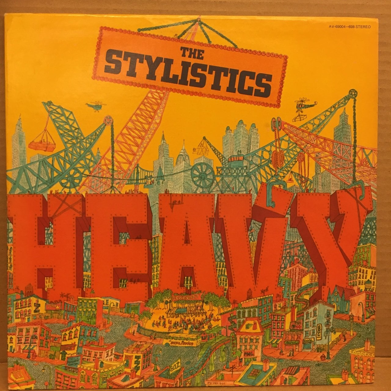 THE STYLISTICS - HEAVY 1974 2.EL PLAK