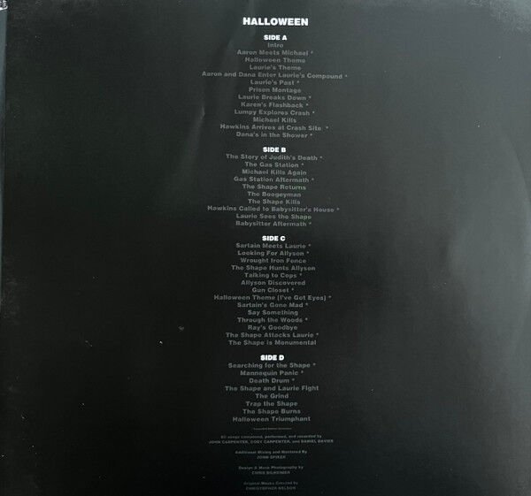 HALLOWEEN EXPANDED SOUNDTRACK - JOHN CARPENTER, CODY CARPENTER, DANIEL DAVIES - 2025 LIMITED BONE WHITE & PRANGE SPLATTER 2LP SIFIR PLAK