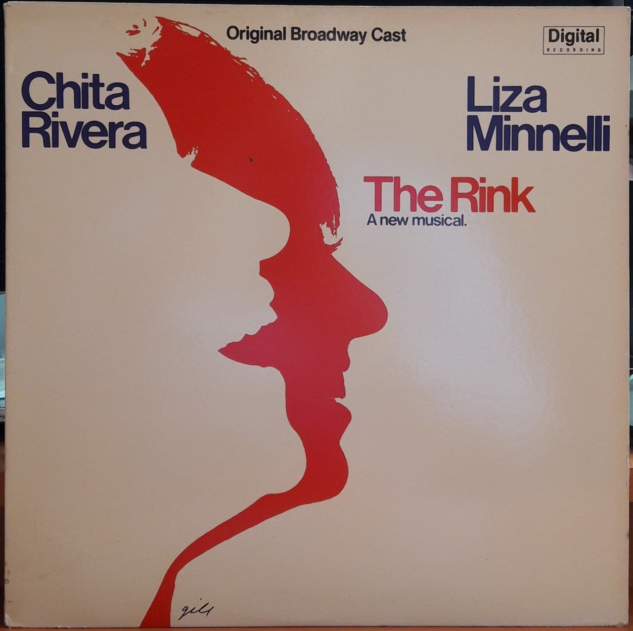 THE RINK - LIZA MINELLI - BROADWAY CAST (1984) - PLAK 2.EL