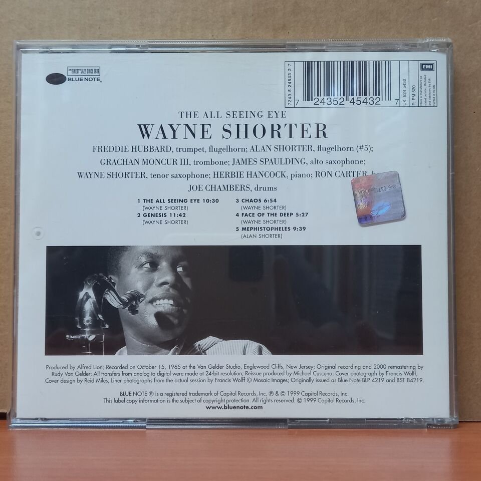 WAYNE SHORTER - THE ALL SEEING EYE - CD 2.EL