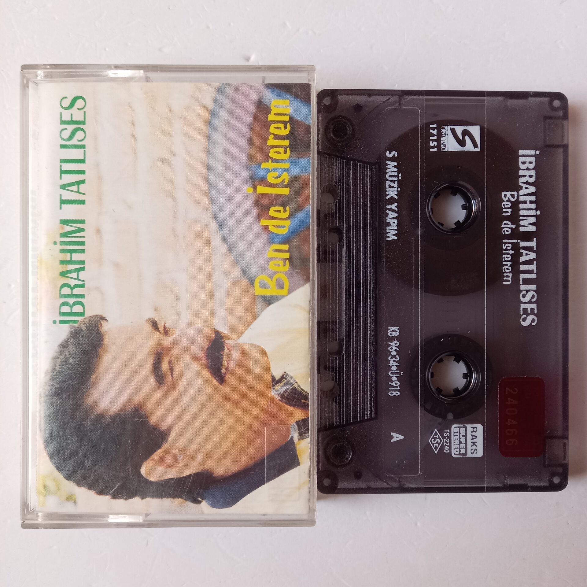 İBRAHİM TATLISES - BEN DE İSTEREM (1996) - KASET 2.EL