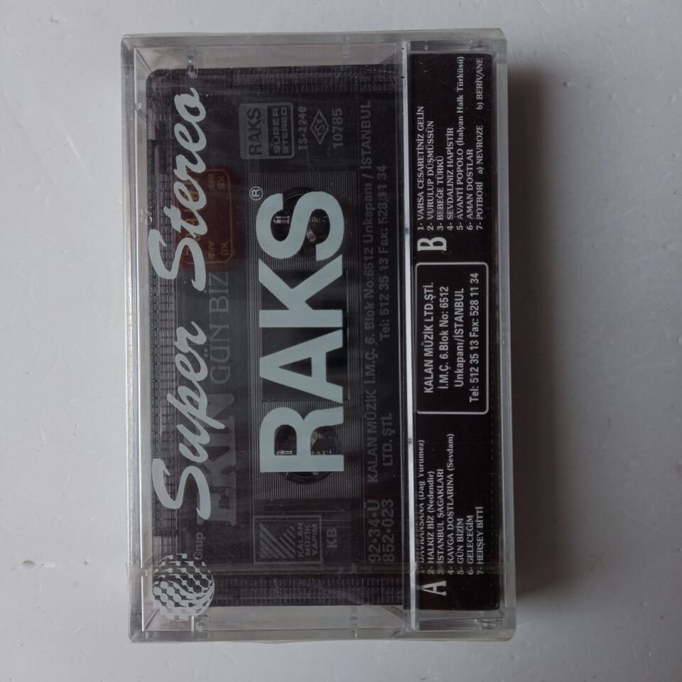 GRUP EKİN - GÜN BİZİM (1992) - KASET SIFIR