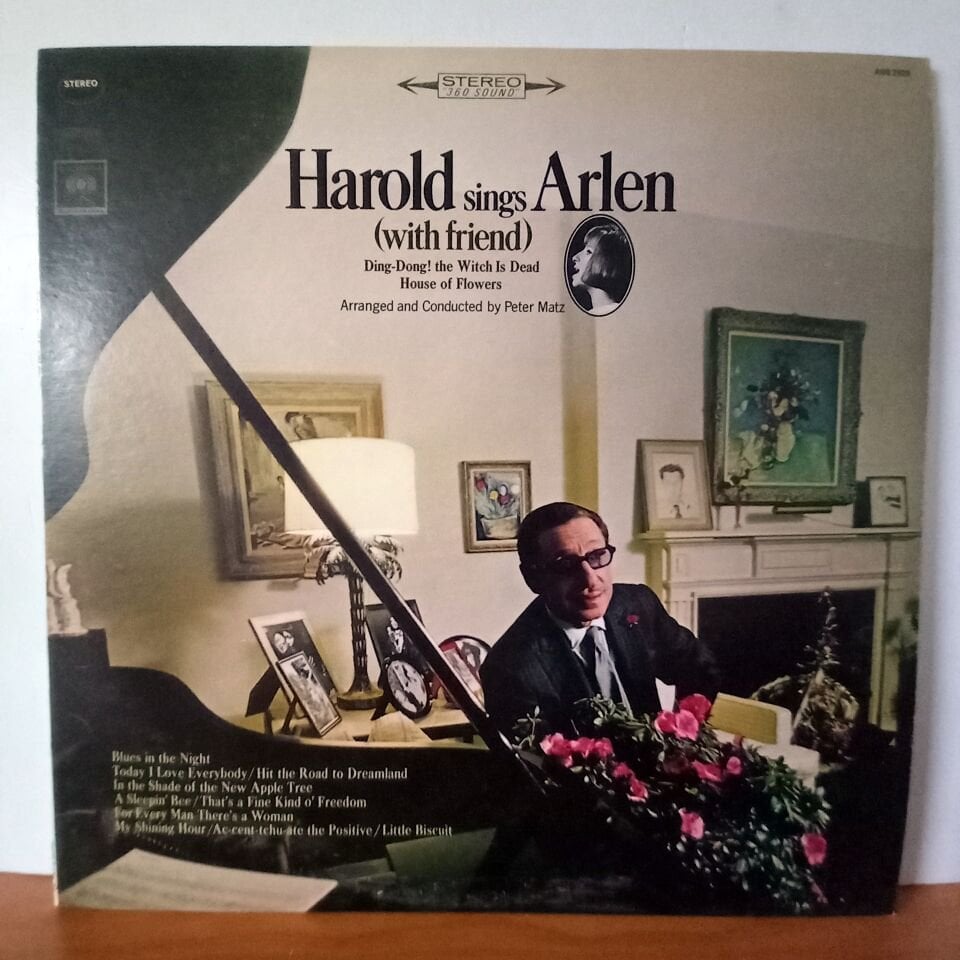 HAROLD ARLEN – HAROLD SINGS ARLEN / WITH FRIEND (1966) - LP 2.EL PLAK