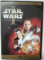 STAR WARS I THE PHANTOM MENACE - LIAM NEESON - EWAN McGREGOR - NATALIE PORTMAN - GEORGE LUCAS - 2DVD 2.EL 1.BÖLGE TR ALTYAZI YOK