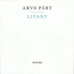 ARVO PART LITANY (1996) - CD HILLARD ENSEMBLE SAULIS SONDECKIS ECM NEW SERIES SIFIR