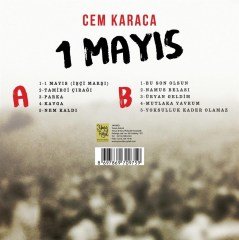 CEM KARACA - 1 MAYIS - LP 2019 BASIM SIFIR PLAK