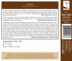 İDİL BİRET ARCHIVE EDITION 19 RAVEL (2020) - CD SIFIR