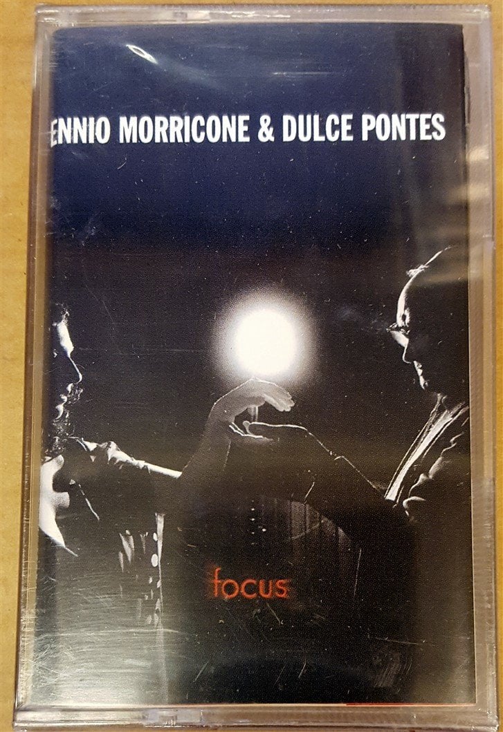 ENNINO MORRICONE & DULCE PONTES - FOCUS (2003) UNIVERSAL CASSETTE MADE IN TURKEY ''NEW''