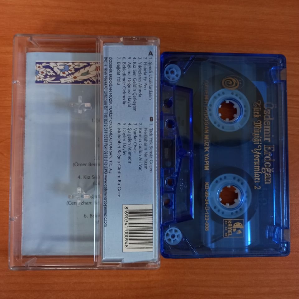 ÖZDEMİR ERDOĞAN - TÜRK MÜZİĞİ YORUMLARI 2 (1999) - KASET 2.EL