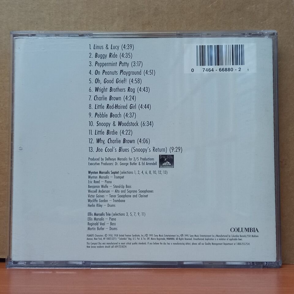 WYNTON MARSALIS & ELLIS MARSALIS - JOE COOL'S BLUES (1995) - CD 2.EL