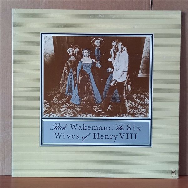 RICK WAKEMAN – THE SIX WIVES OF HENRY VIII (1973) - LP 2.EL PLAK