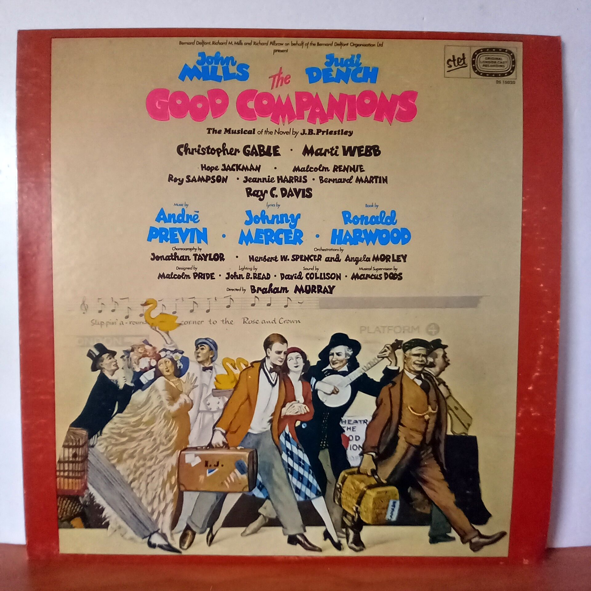 ANDRE PREVIN – THE GOOD COMPANIONS / ORIGINAL LONDON CAST (1974) - LP 2.EL PLAK