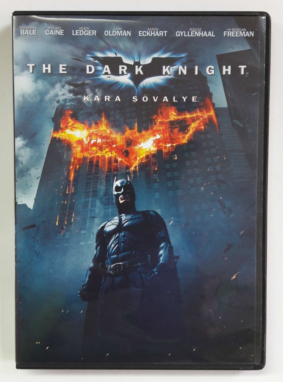 DARK KNIGHT - KARA ŞÖVALYE - CHRISTIAN BALE - MICHAEL CAINE - HEATH LEDGER - CHRISTOPHER NOLAN - DVD 2.EL