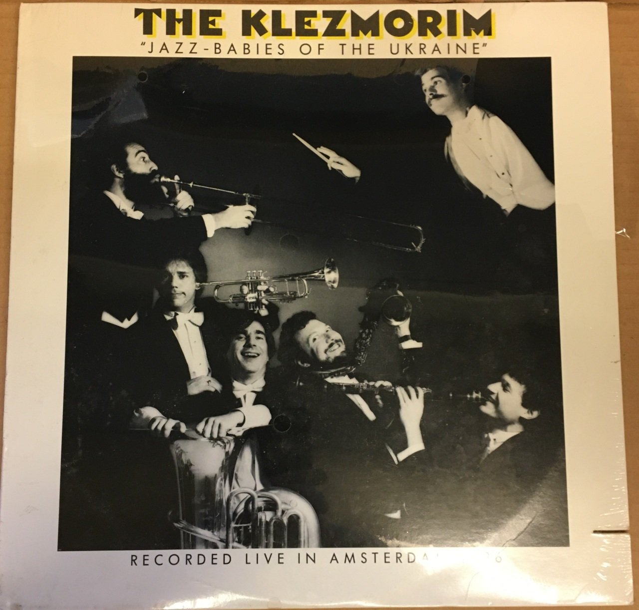 THE KLEZMORIM - JAZZ-BABIES OF THE UKRAINE LIVE IN AMSTERDAM 1986 SIFIR PLAK