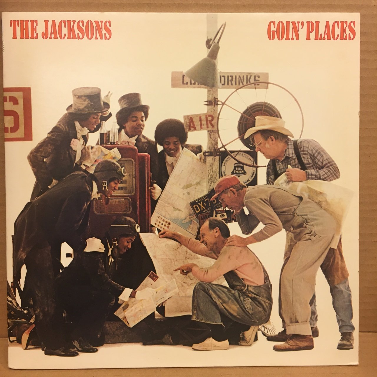 JACKSONS - GOIN' PLACES 1977 2.EL PLAK MICHAEL JACKSON