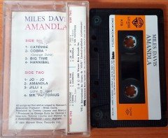 MILES DAVIS - AMANDLA (1989) MMY CASSETTE MADE IN TURKEY ''USED'' PAPER LABEL