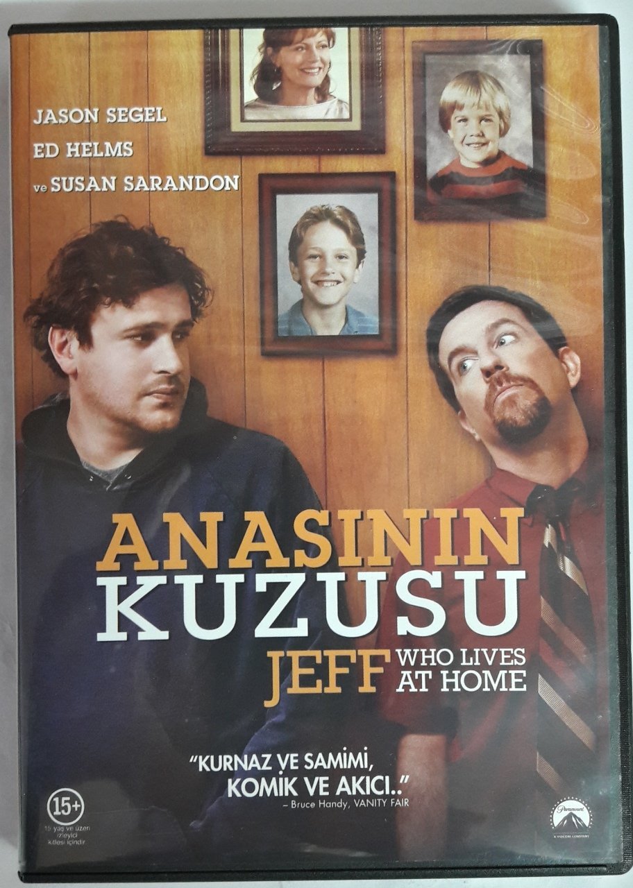 ANASININ KUZUSU - JEFF WHO LIVES AT HOME - JASON SEGEL - DVD 2.EL