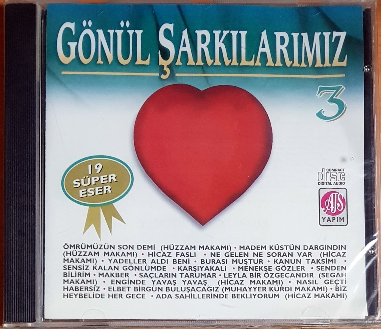 GÖNÜL ŞARKILARIMIZ 3 / AJS CD SIFIR