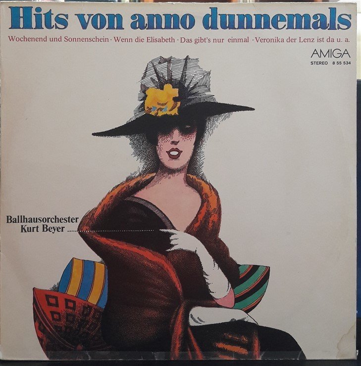 HITS VON ANNO DUNNEMALS - KURT BEYER - PLAK 2.EL