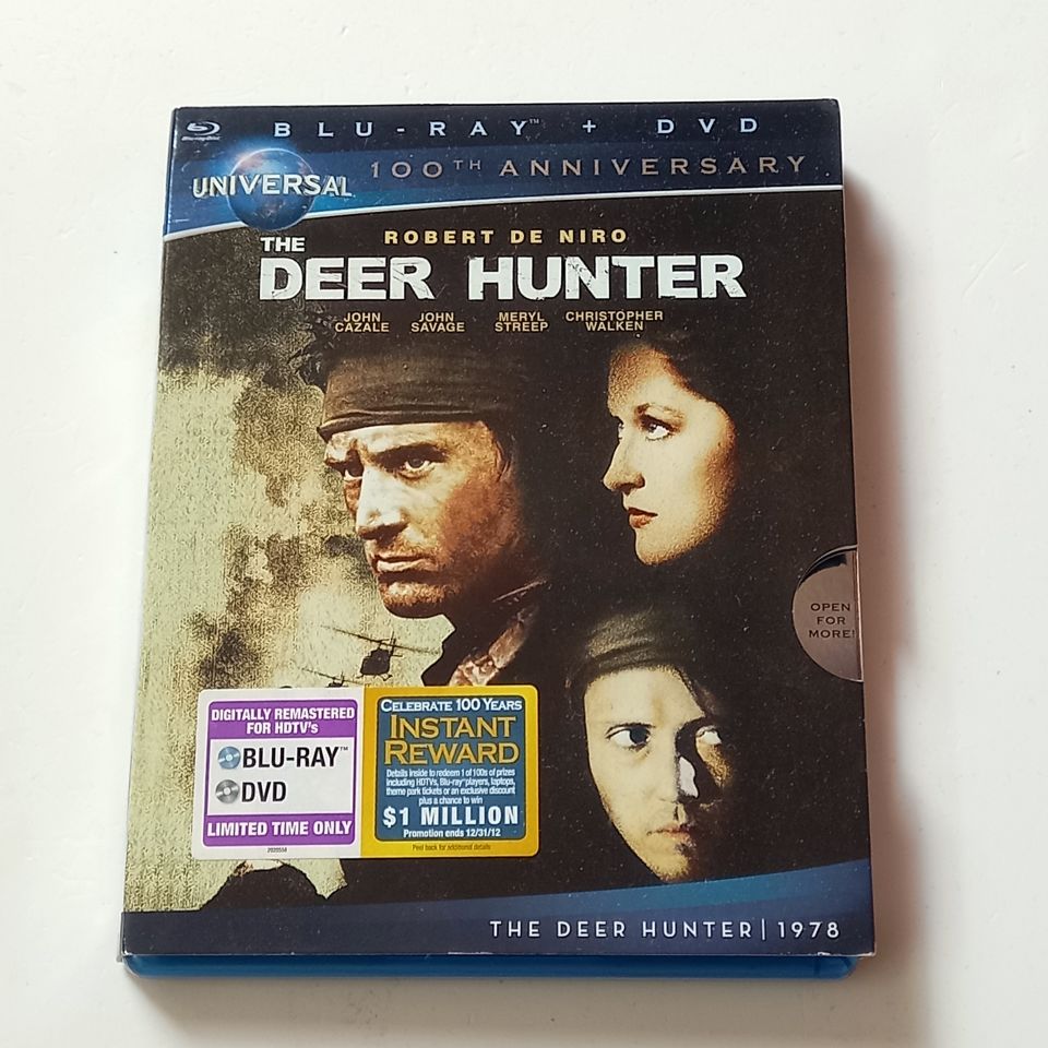THE DEER HUNTER - ROBERT DE NIRO, CHRISTOPHER WALKEN, MERYL STREEP, YÖN.: MICHAEL CIMINO - BLU-RAY + DVD 2.EL TÜRKÇE ALTYAZI YOKTUR