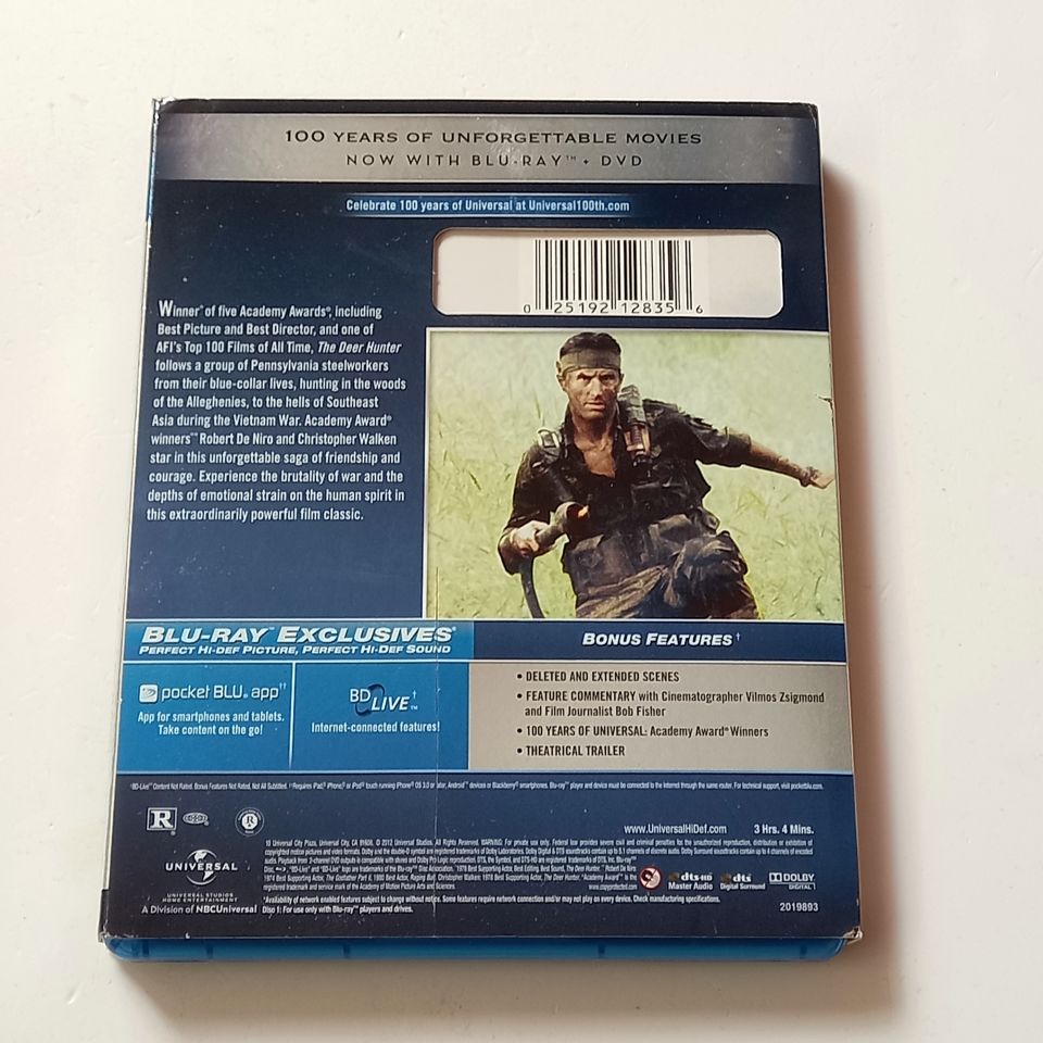 THE DEER HUNTER - ROBERT DE NIRO, CHRISTOPHER WALKEN, MERYL STREEP, YÖN.: MICHAEL CIMINO - BLU-RAY + DVD 2.EL TÜRKÇE ALTYAZI YOKTUR
