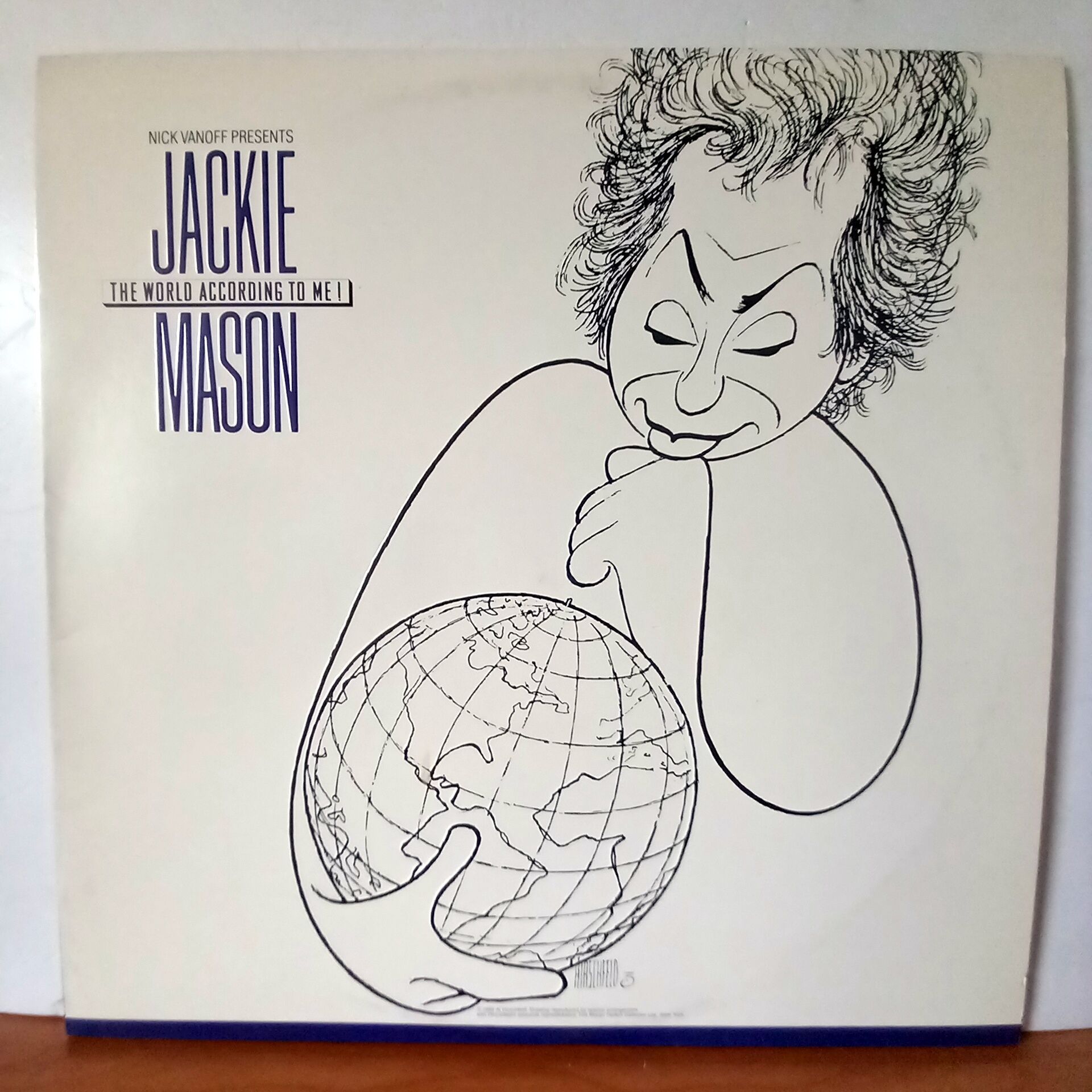 JACKIE MASON – THE WORLD ACCORDING TO ME! (1987) - LP 2.EL PLAK