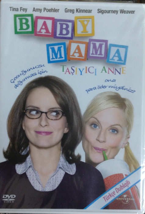 BABY MAMA - TAŞIYICI ANNE - SIGOURNEY WEAVER - DVD SIFIR
